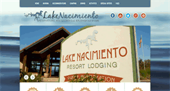 Desktop Screenshot of nacimientoresort.com